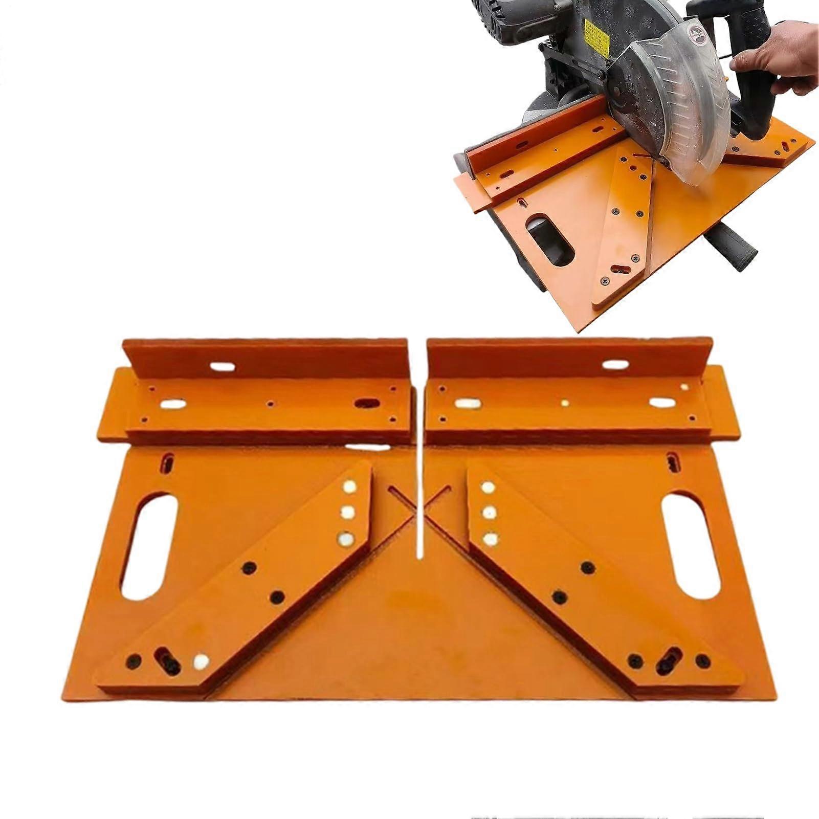 45degree miter cutting guide with adjustment aid for precise cuts, beginnerfriendly for door and window trim accessories, woodworking DIY tool.
