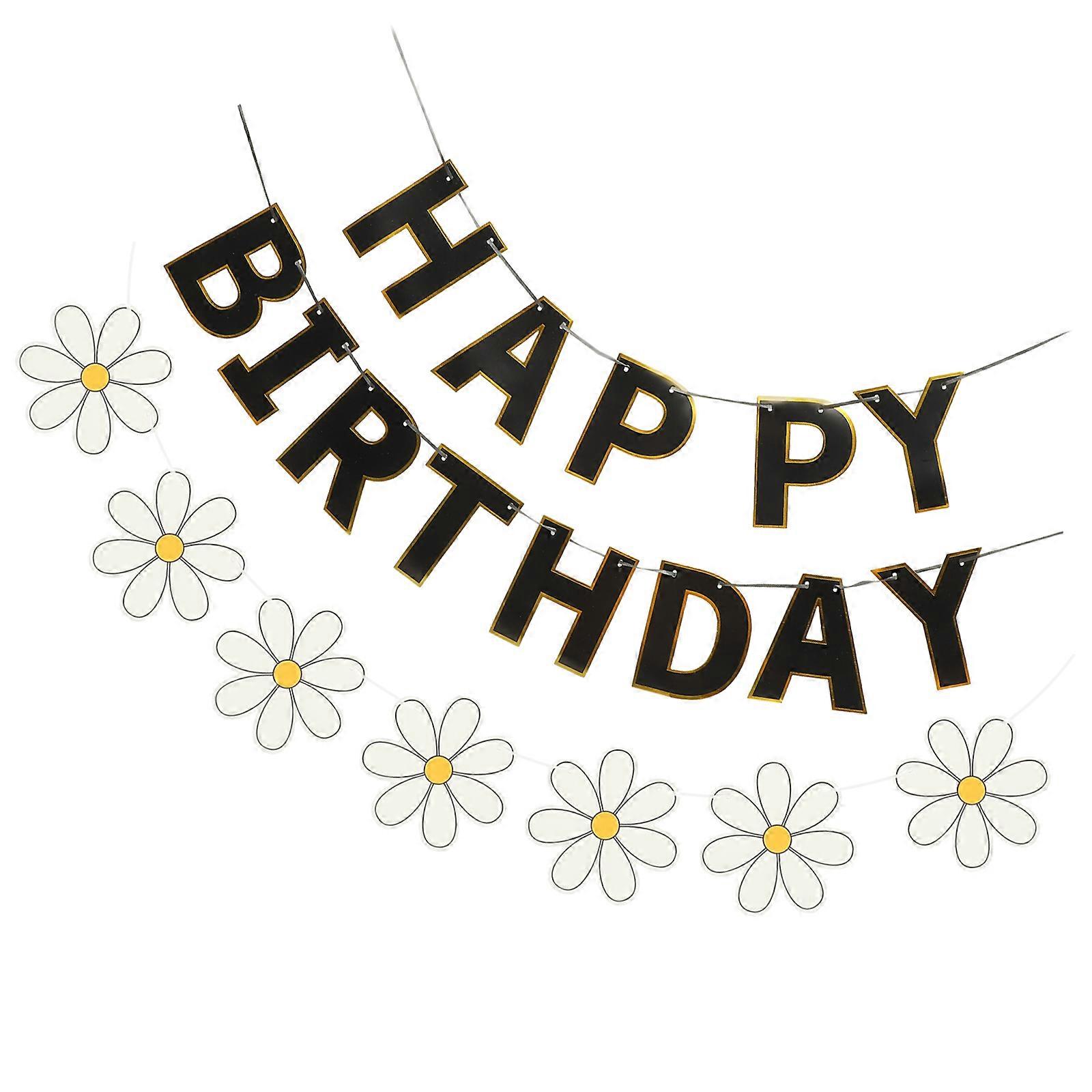 パーティーの好意のための誕生日パーティーのホオジロの装飾14.5X14.5CMの細かい技量2セット