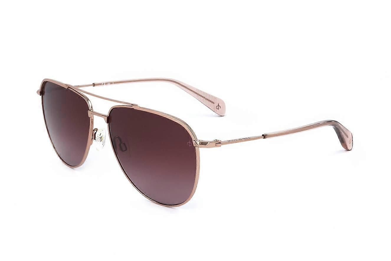 Okulary przeciwsłoneczne Rag & Bone RNB1050/g/s AU2 CZERWONE ZŁOTO 59/15/145 DAMSKIE