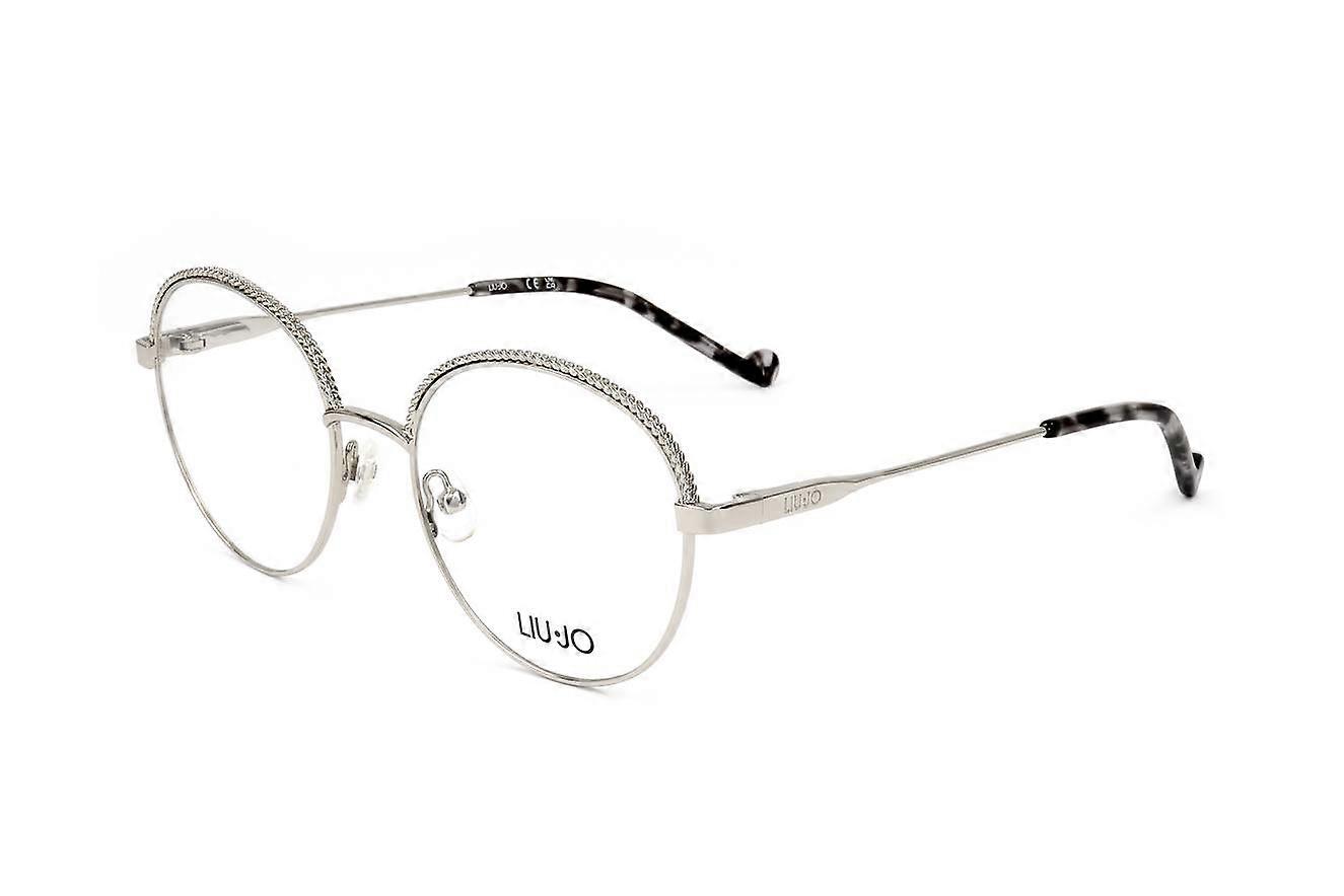 Oprawki do okularów Liu Jo LJ2162 040 SREBRNE 50/18/140 DAMSKIE
