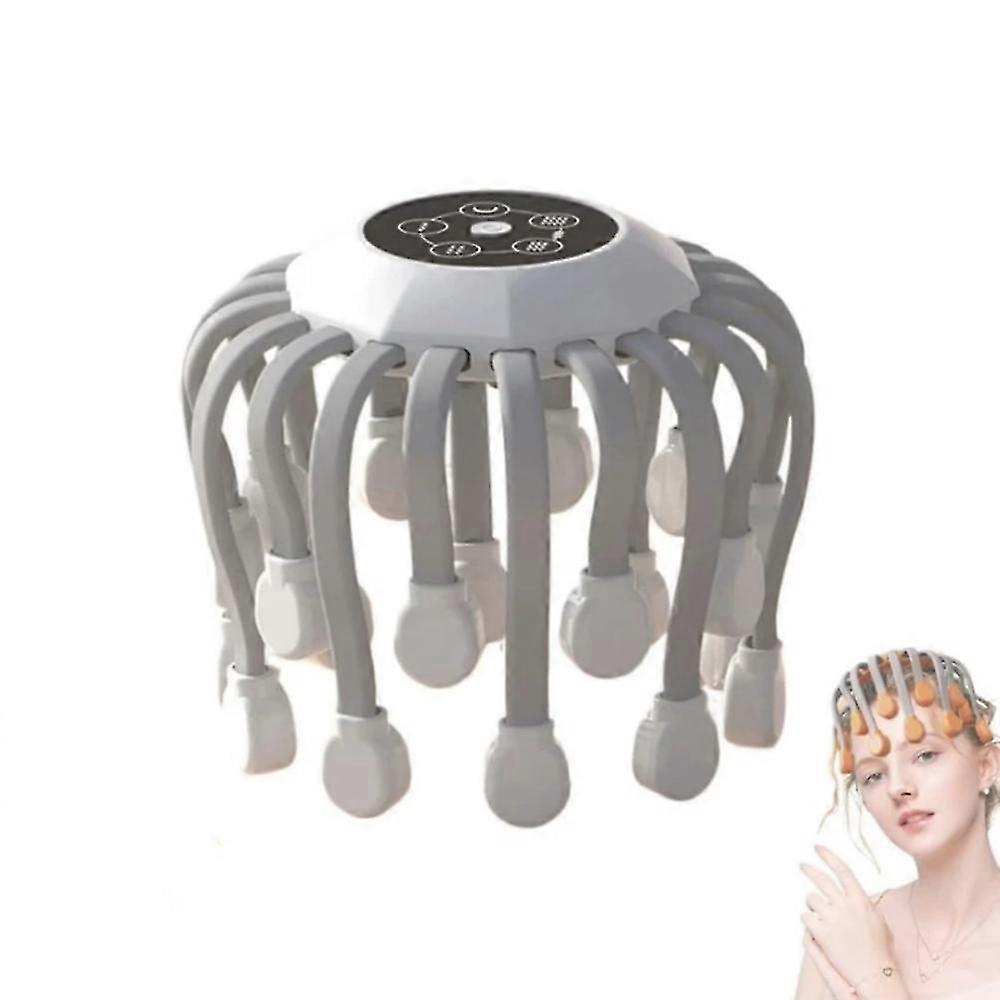 音楽と片頭痛の緩和のためのヘッドマッサージャー、バイブラカーム、頭痛マッサージャー