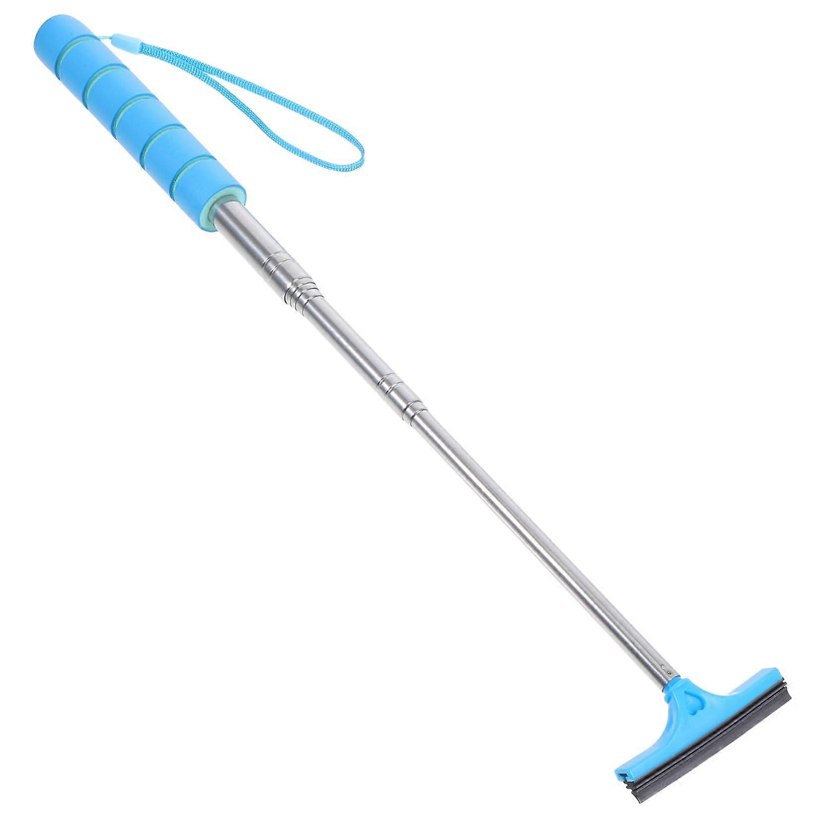 Multifunctional telescope car mirror wiper tool, efficient water wiper, easy to install, durable