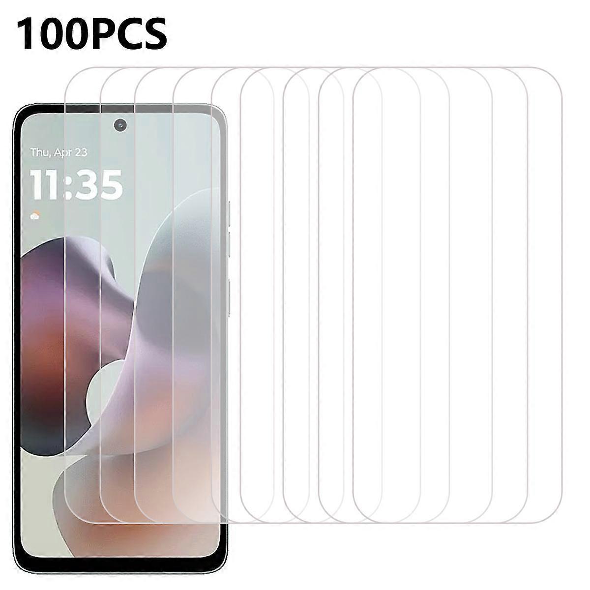 Motorola Moto G56 5G スクリーン プロテクター 傷防止強化ガラス フィルム用 100 個