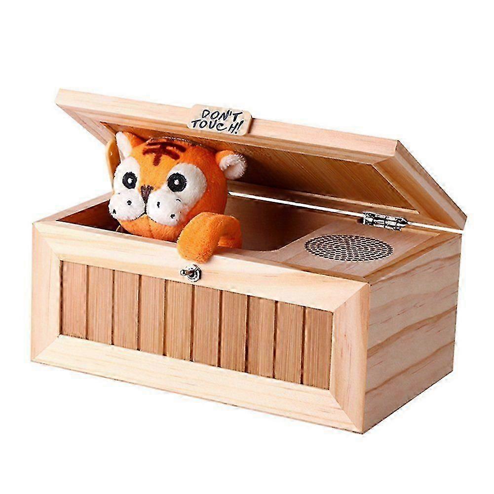 Wooden Useless Box Automatic Switch Machine Toy