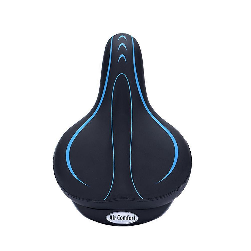 Thickened Saddle Absorption Cushion for Bike Use Ergonomic Design Blue PP PU 1pc