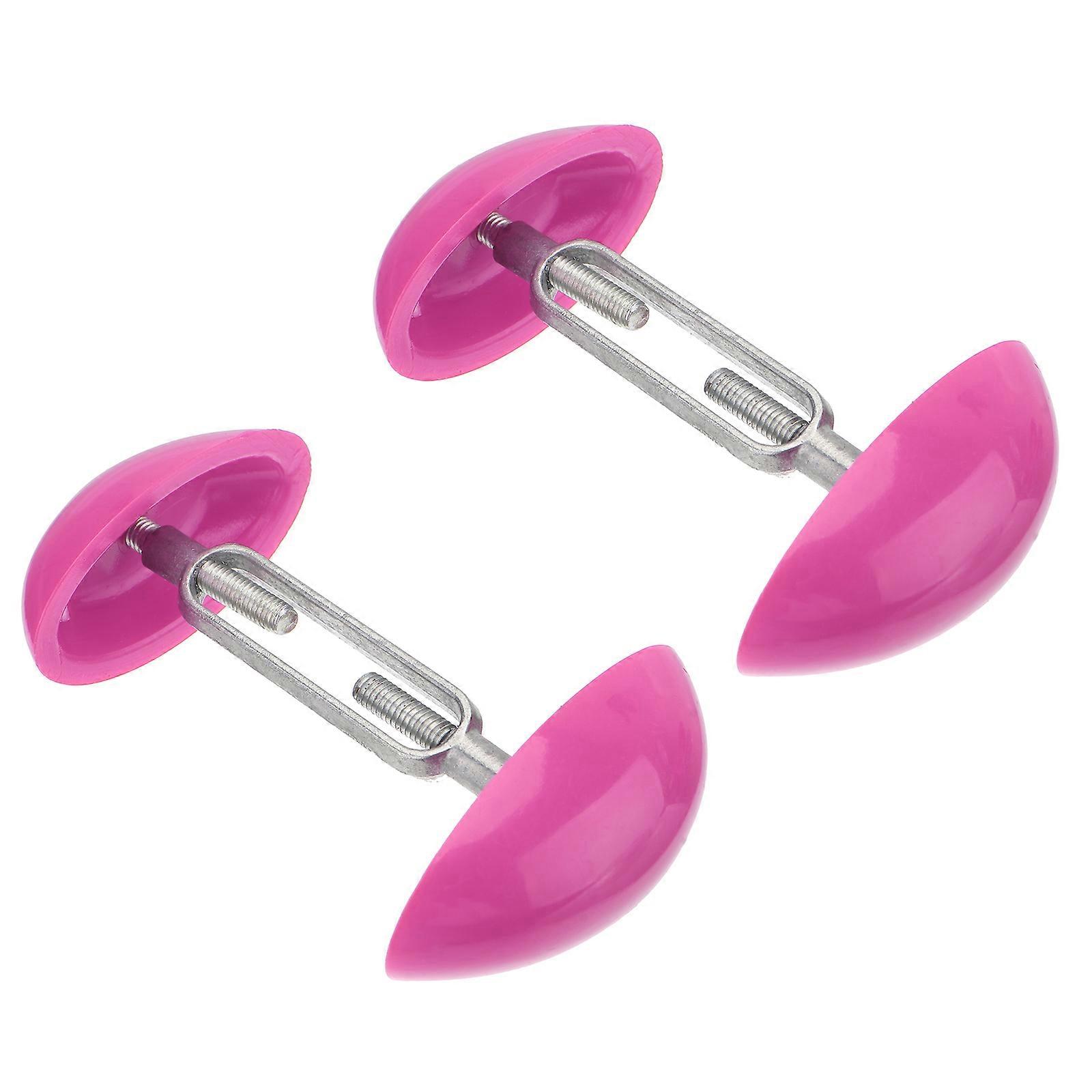 Adjustable Mini Shoe Supports for Women's Shoes Made of ABS Aluminum Pink Color Lightweight and