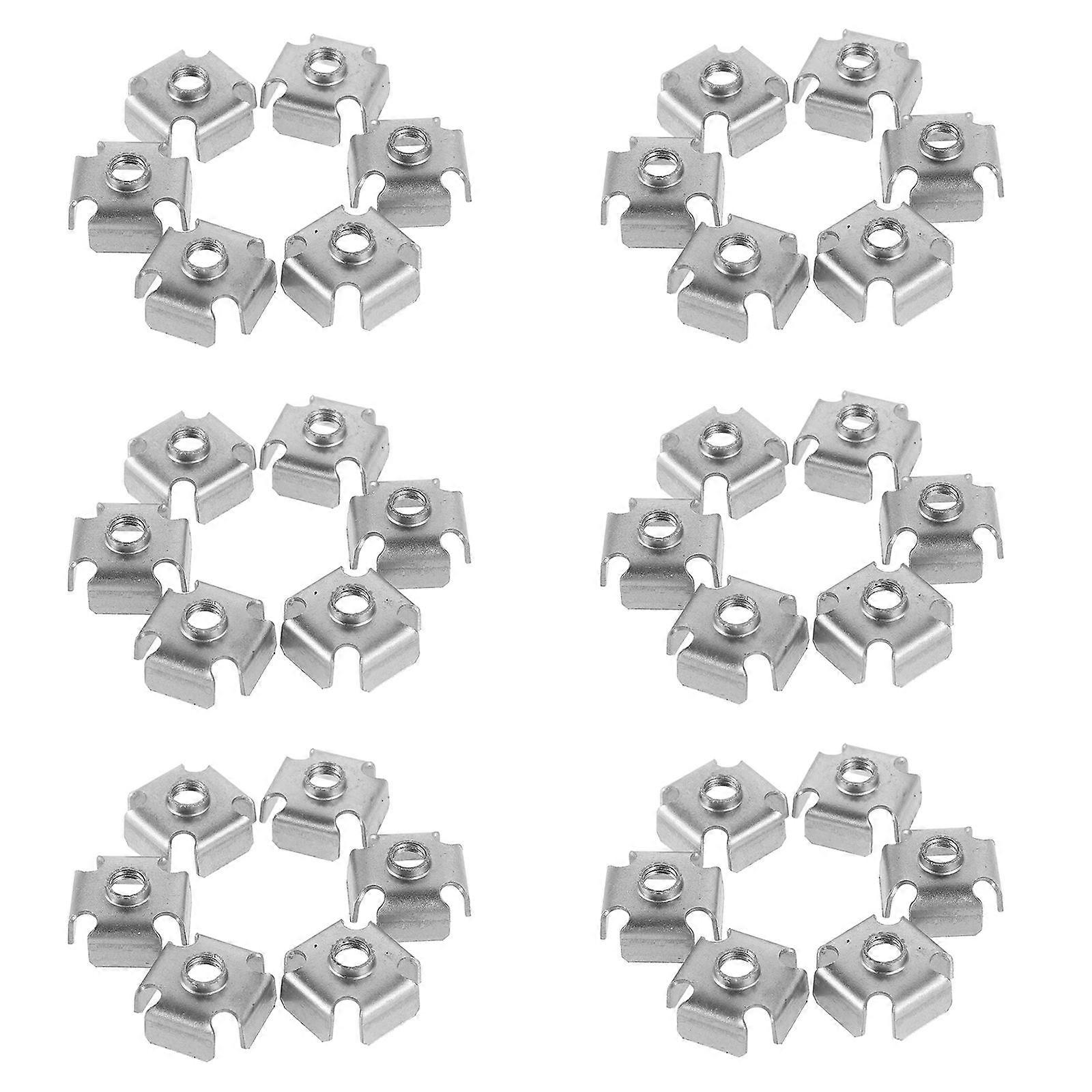 a refined and professional product description for your **50pcs Threaded Inserts Nuts for Square Tubes**:
### **50pcs Threaded Inserts Nuts for