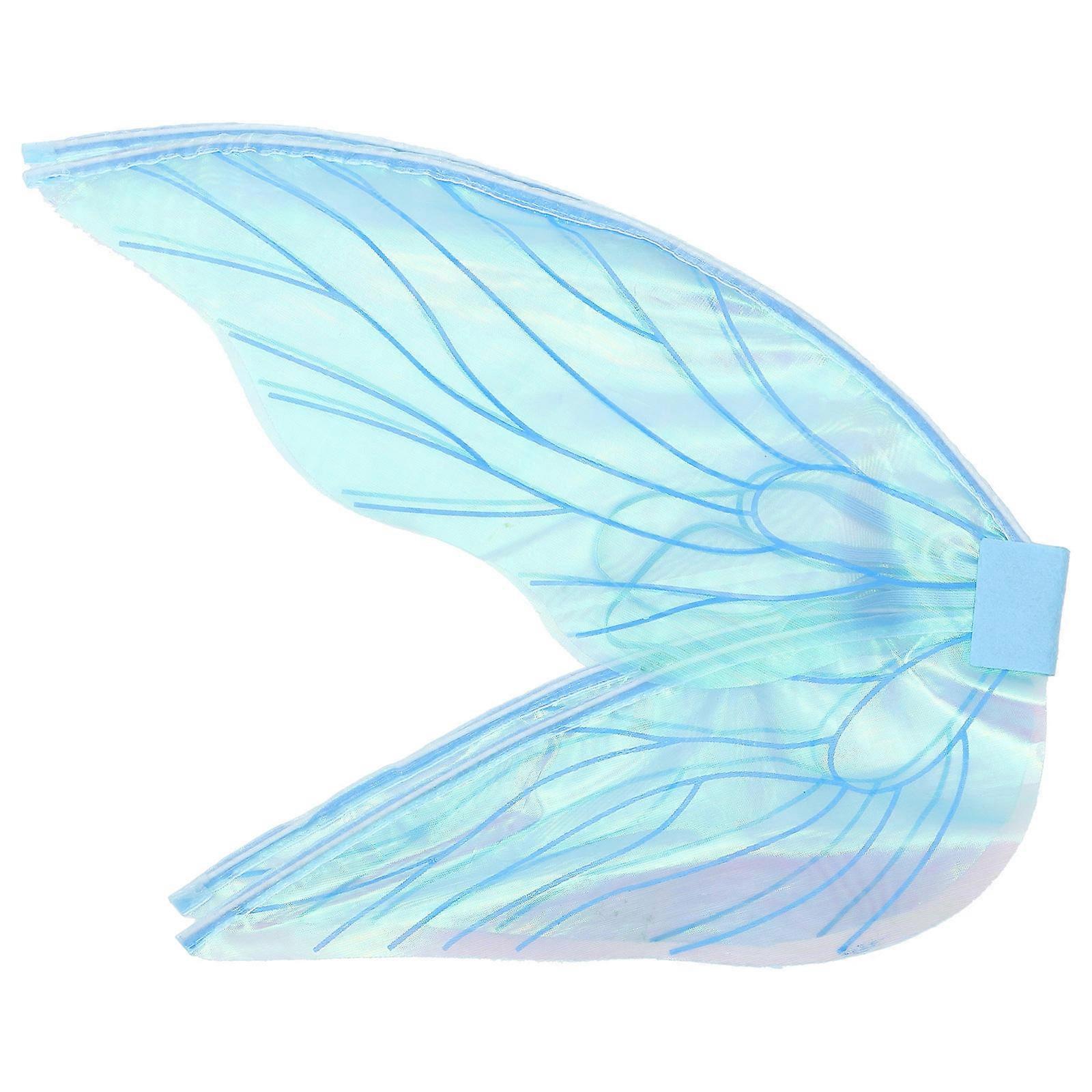 Women's Fairy Wing Costume Accessory for Masquerade Party and Halloween in Sky-Blue Color with Wing Shape Design 1Set