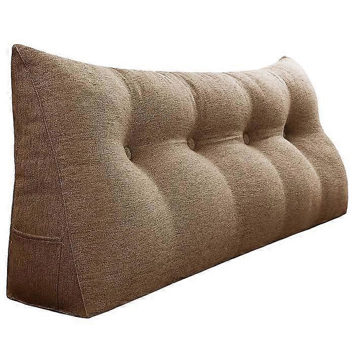 VERCART Lesepute Ryggkile, Kilepute, Store Sengeputer Brunt Lin 140cm