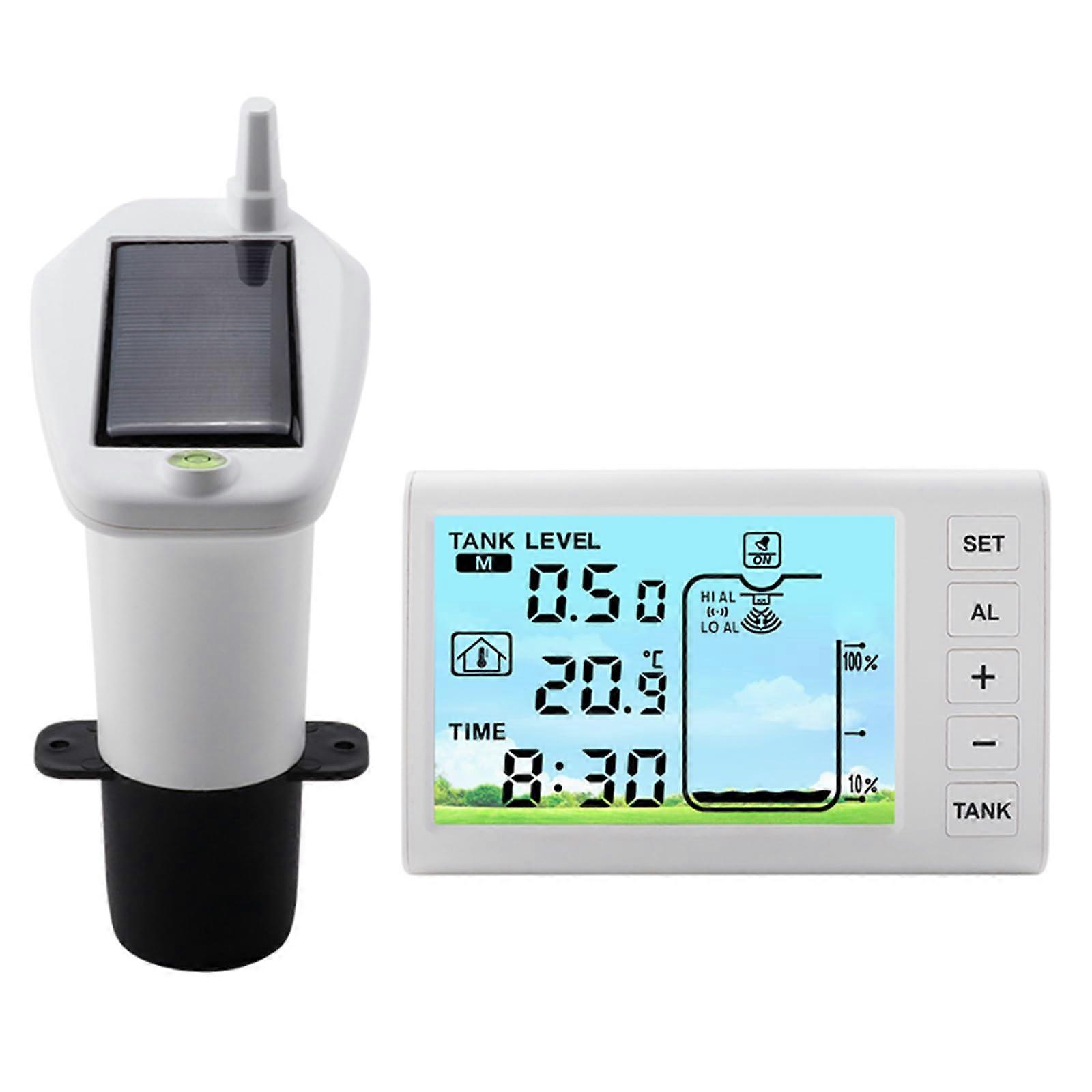 Digital Display Water Meter Liquid Level Sensor, Water Depth Meter, Detector Transmitter Receiver