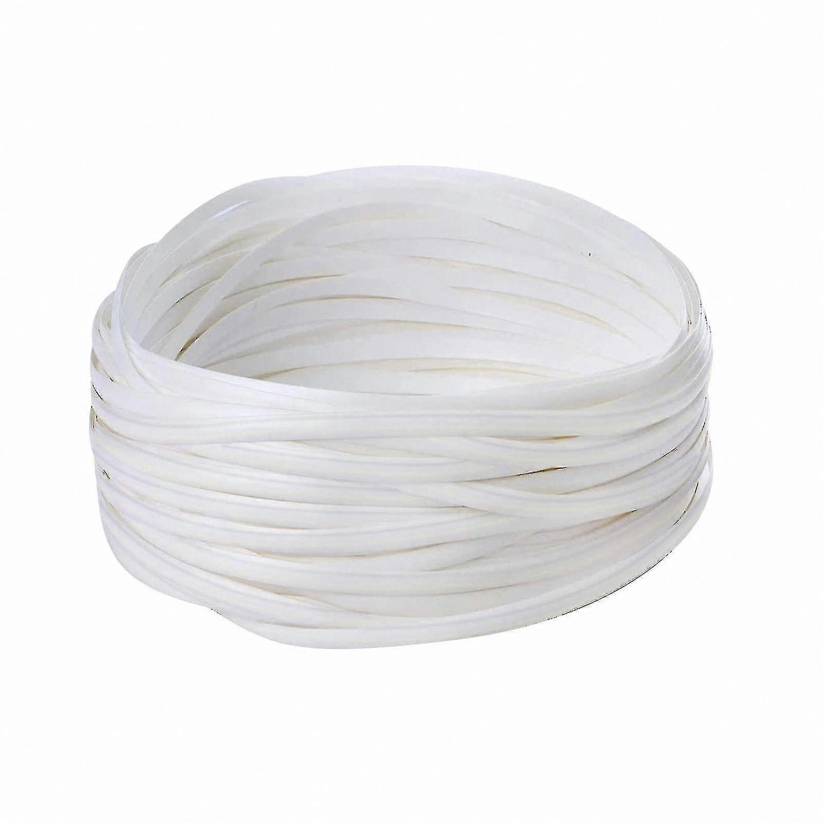 32m High-Strength Plastic Rattan Repair Kit for Patio Furniture Flat Portable Wicker Replacement Material