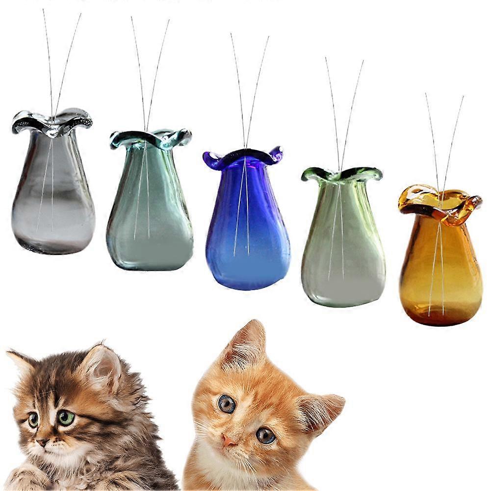 Tiny Vase for Cat Whisker, Miniature Vase, Cat Whisker Holder for Cat Lovers