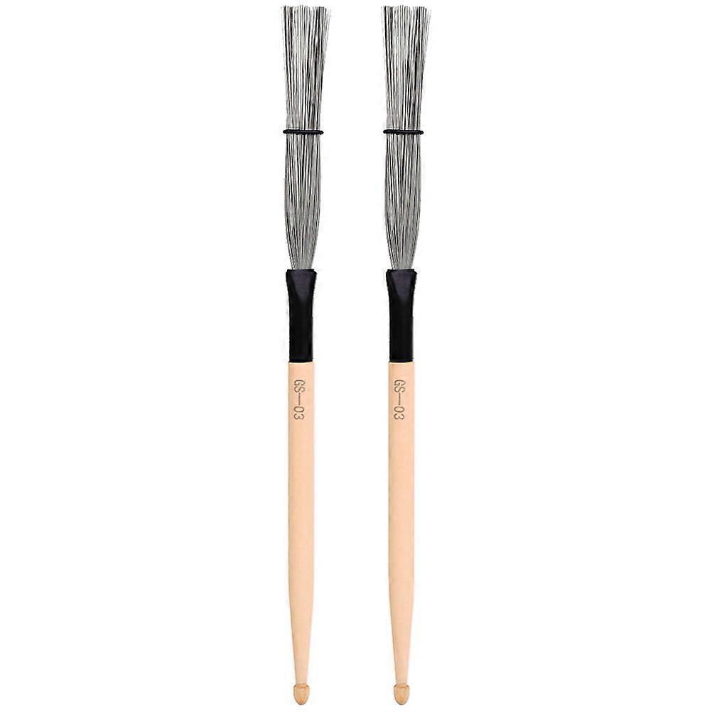 Brushes For Box Drum Instrument Accessories Beginners Music Playing 3Pcs