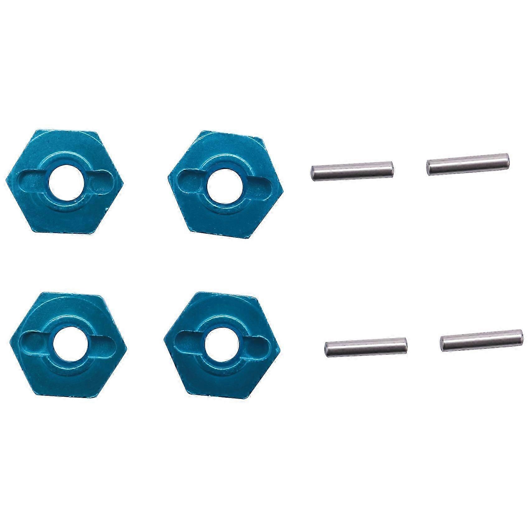 12423 RCカー用アップグレード六角形セット - 4個の金属部品