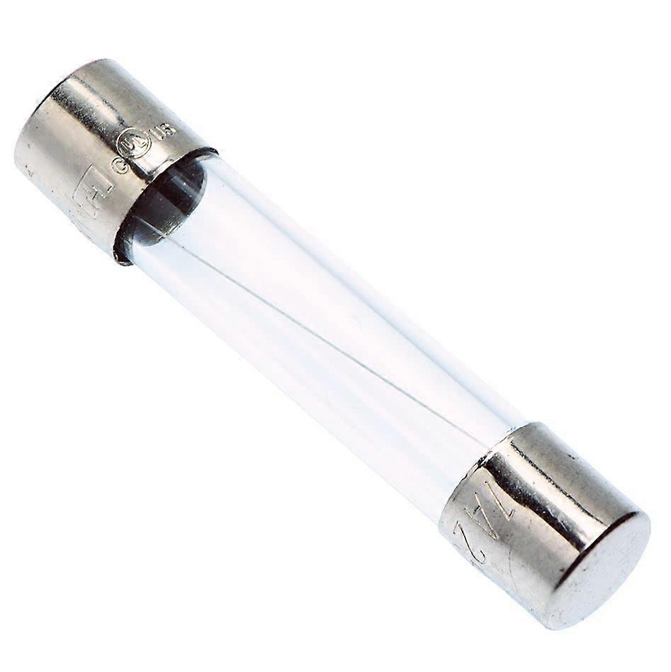 Glass Fuse 10 Pack 1A 6.3x32mm Time Delay Slow Blow For DIY Hobby Replacement Repair