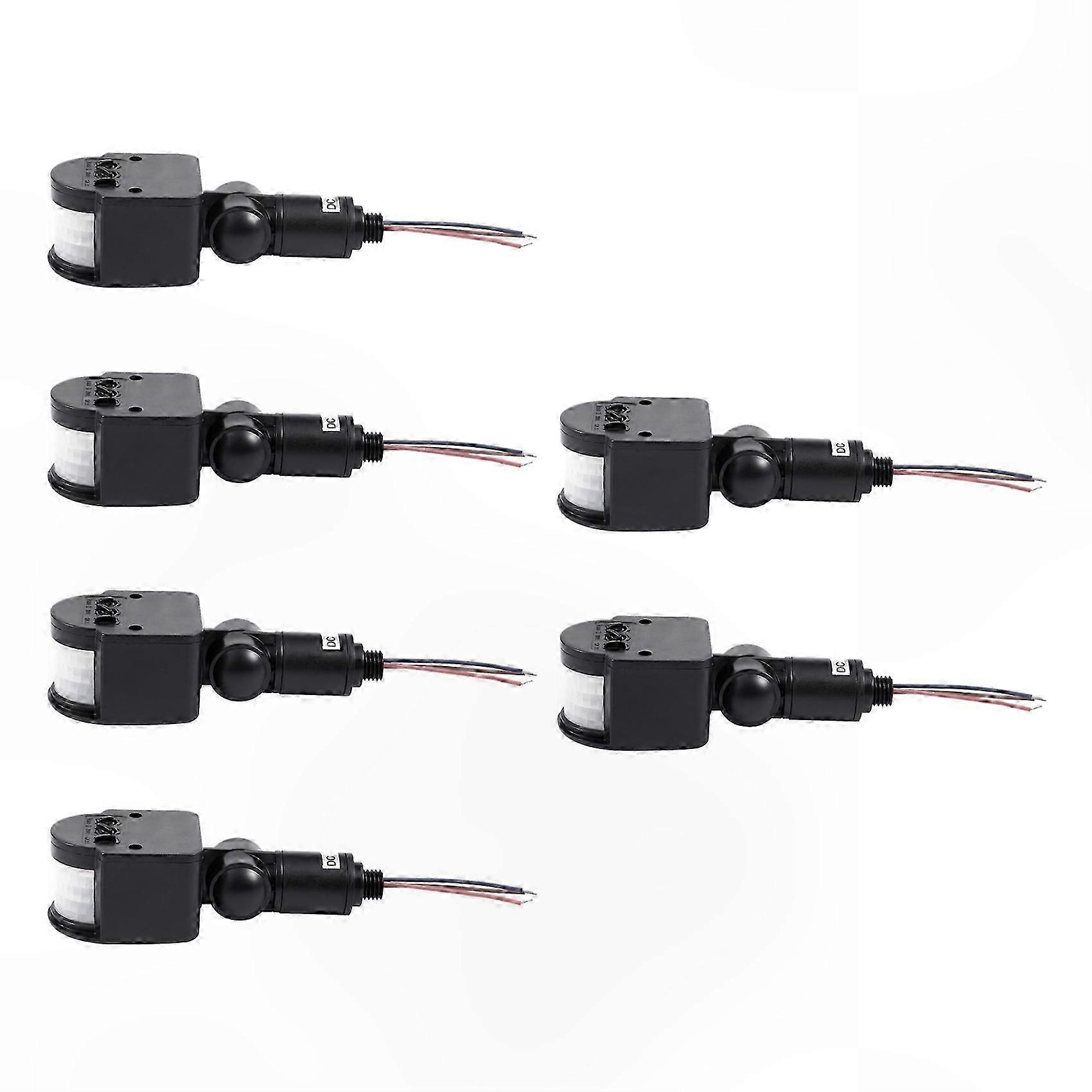 Outdoor 12V DC Infrared Motion Sensor Switch for LED Lights, 6-Pack