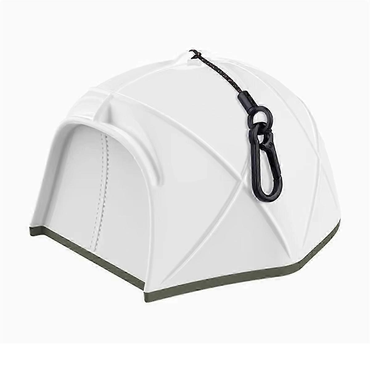 Lanterna LED colorata a forma di tenda con funzione di ricarica USB: luce ambientale portatile per campeggiatori ed escursionisti