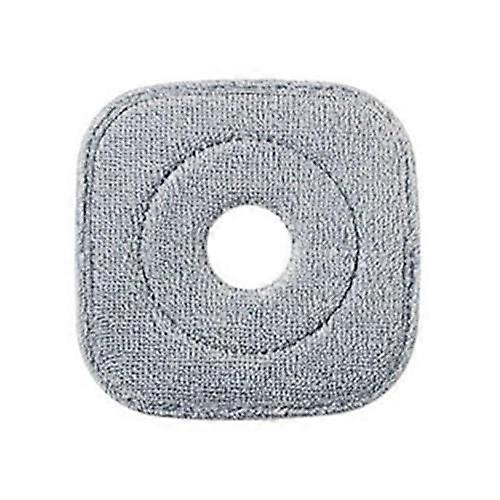 Square Microfiber Mop Head – Compatible with Most Square Spin Mops and Buckets, Durable and Absorbent Replacement Pad