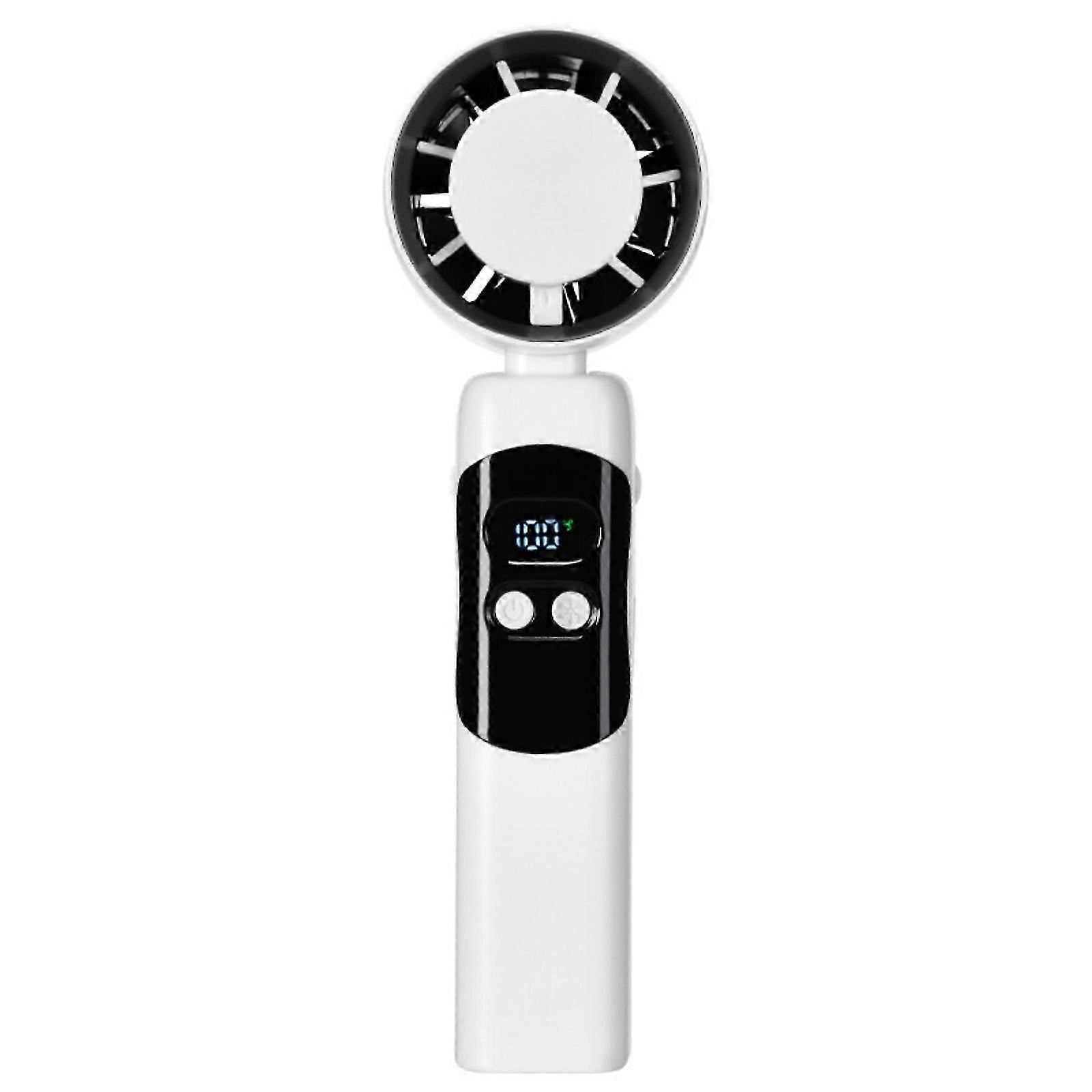 Multifuntional Digital Display Fan Efficient Cooling Fan 4000mAh Quiet Powerful