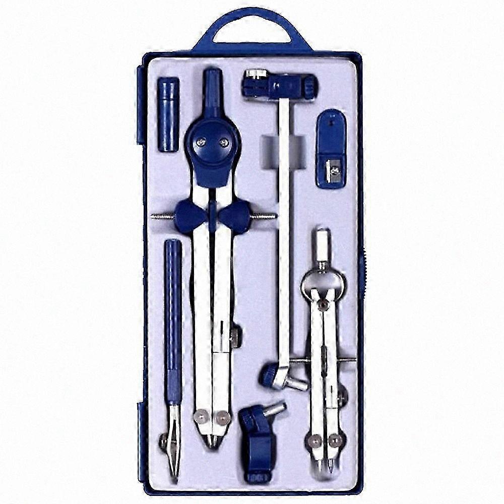 9Pc Drafting Compass for Geometry Set Tool Compass Drawing Tool for Geometry for Drafting, Math, Dr