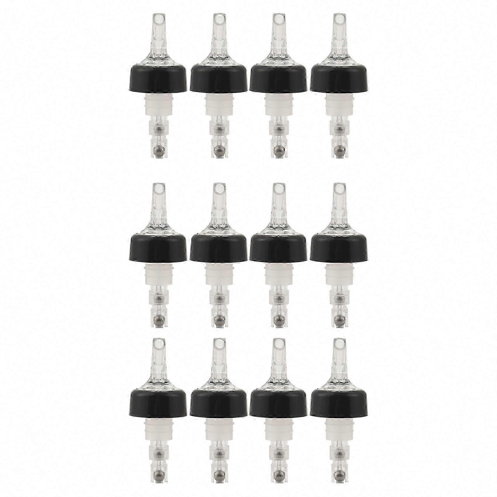 12 x 25 ml transparente Quick Shot-Ausgießer mit automatischer Messfunktion