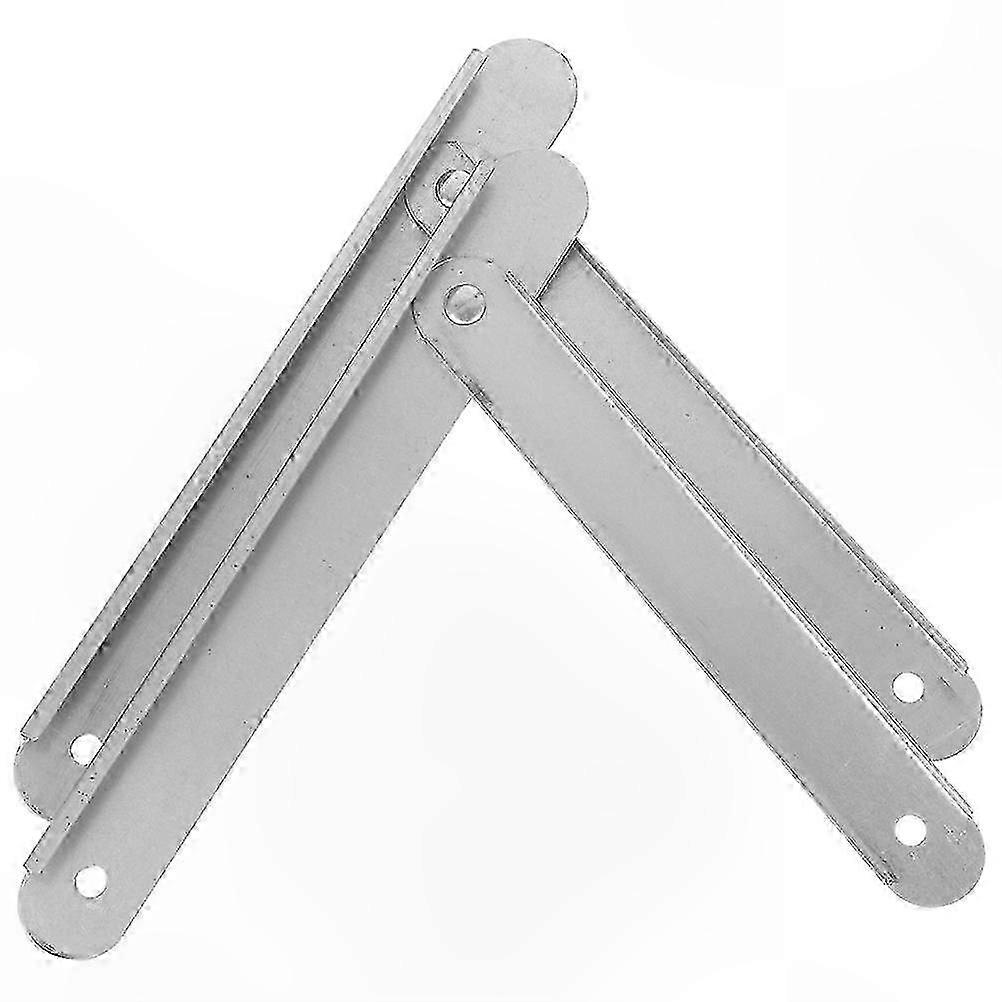 Compact Step Ladder Hinge Support, Durable Pair for Household Use, 27x3x1cm