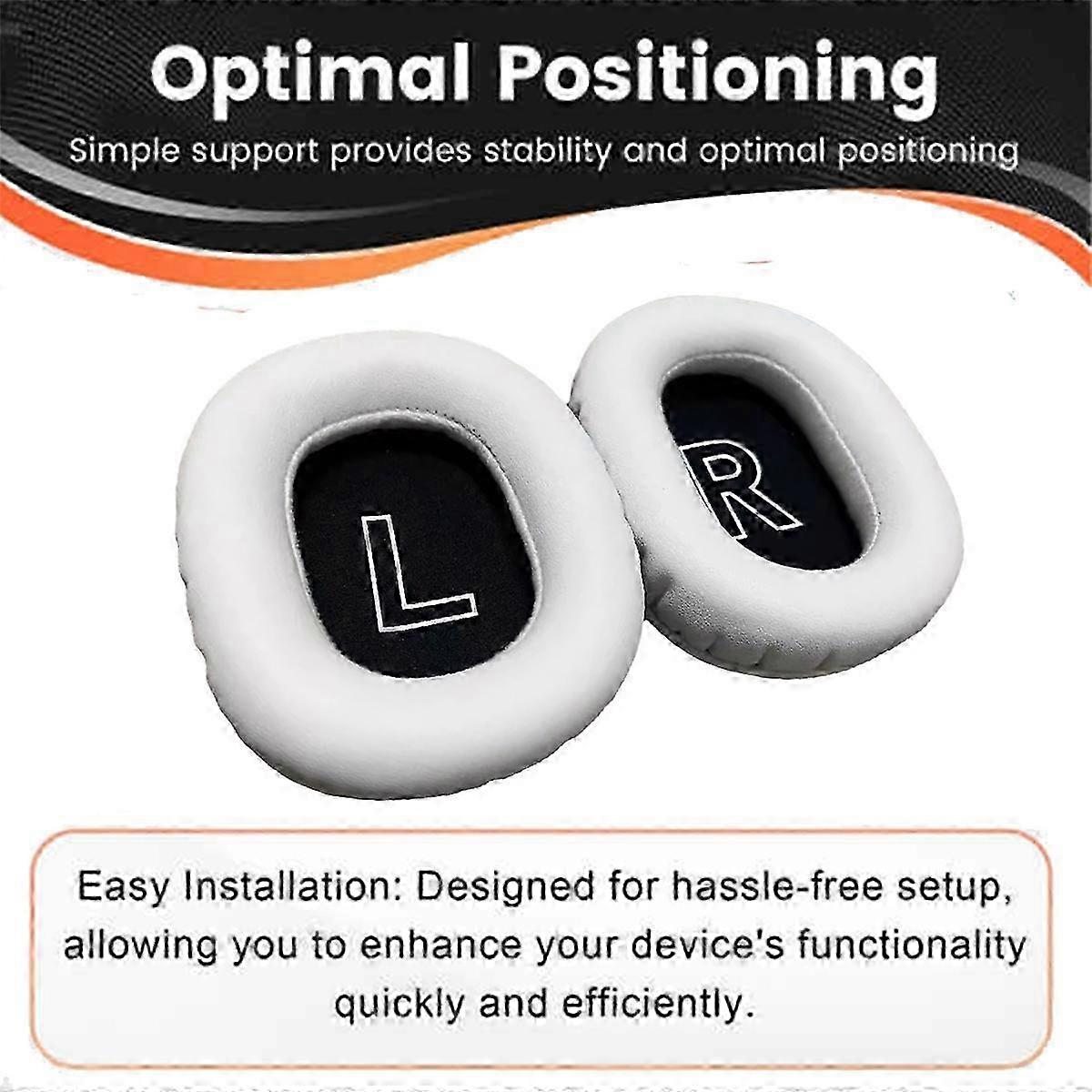 Earmuffs for G PRO X 2nd Earphone Creamy-White