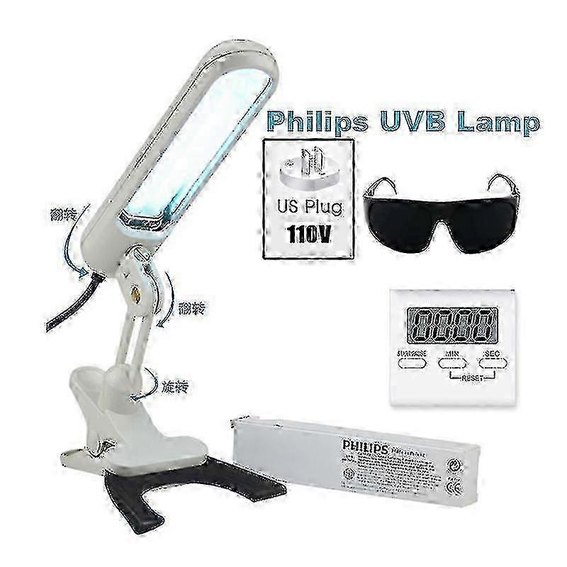 Uvb 311nm Uvb Light Phototherapy For Vitiligo Psoriasis Eczema Skin Problems Treatment Ultraviolet Lamp 110v/120v