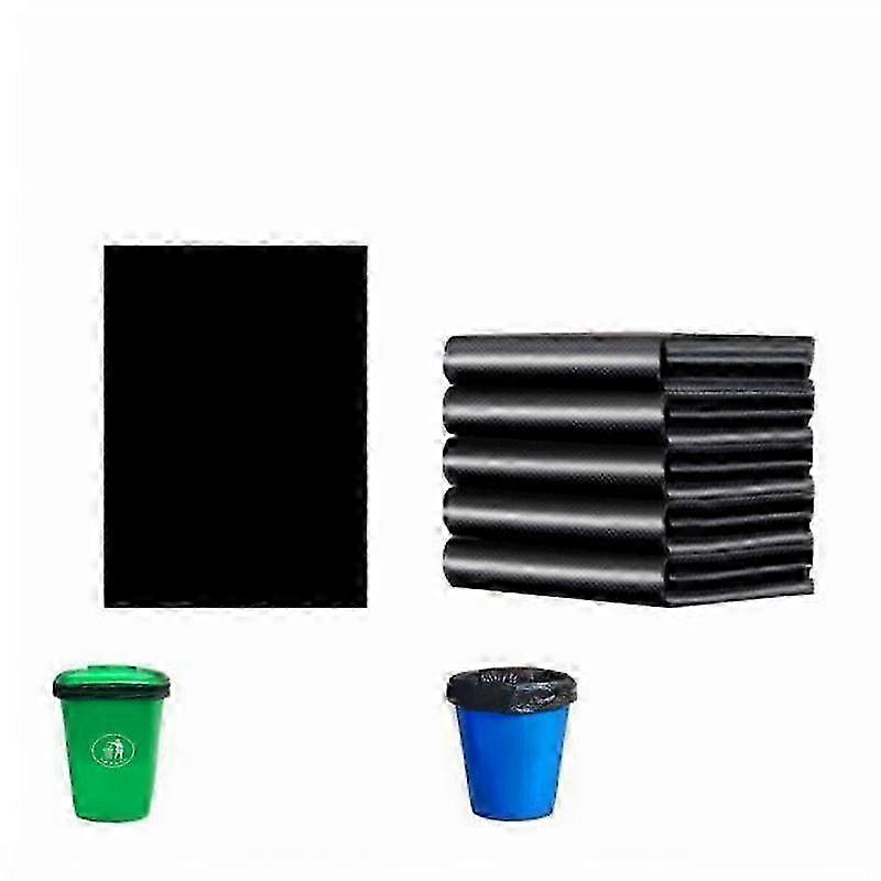 2025 Black Garbage Bag 50 Pieces In 3 Sizes