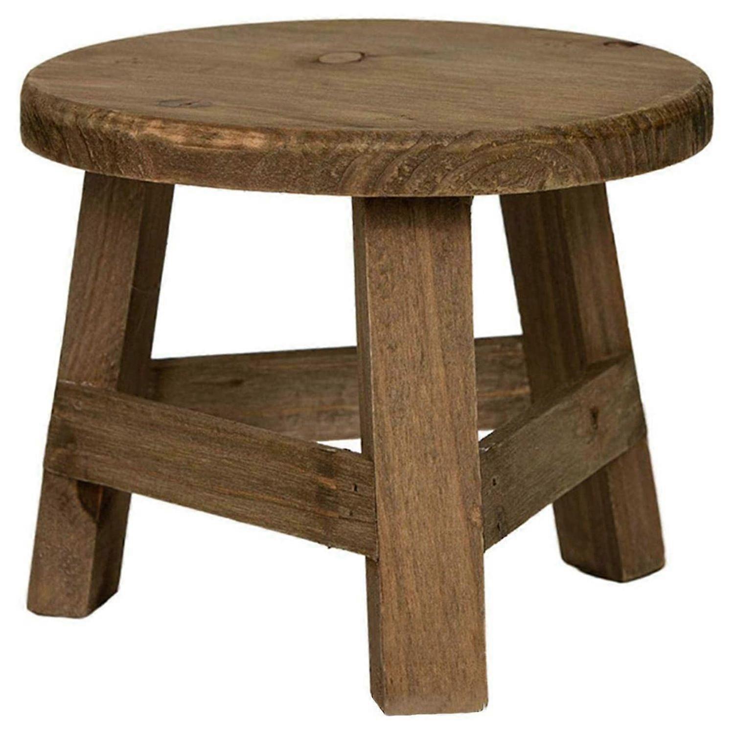 Wooden Stand, High Stool Stand Multi-Function Flower Pot Holder, for Decoration Living Room