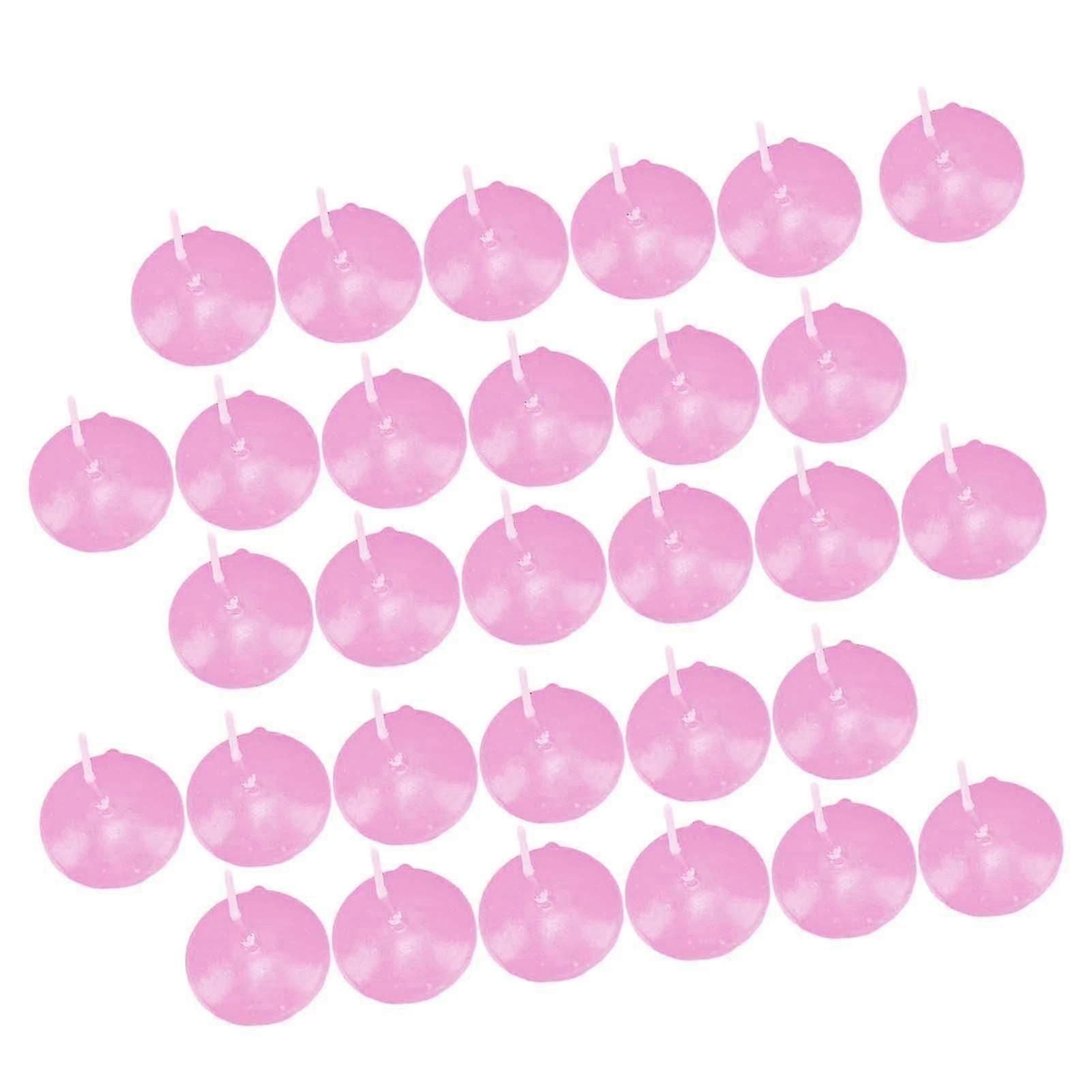 "Sevgililer Günü Noel Partisi Kutlaması İçin 30 Adet Yüzen Mum Dekoru Kırmızı"