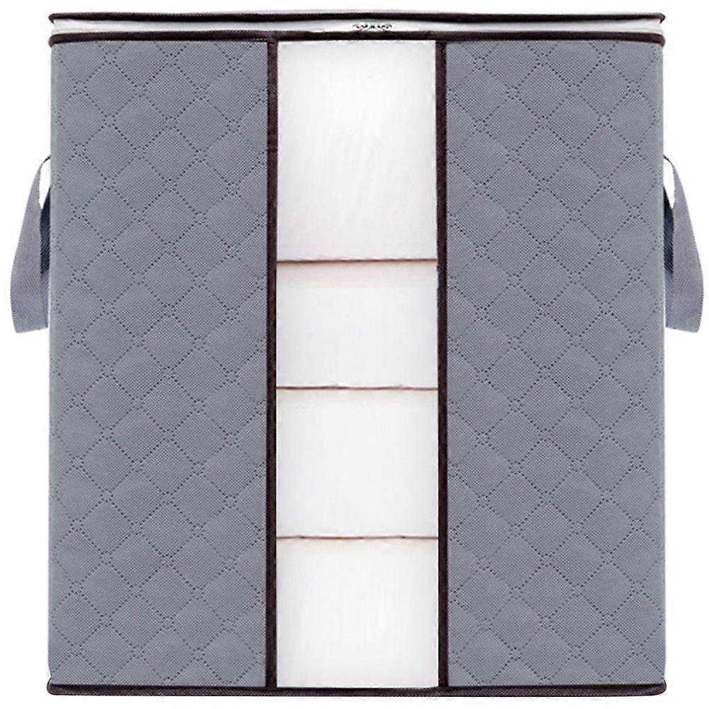 It seems like you're referring to a product description for a **1 piece capacity clothes storage bag with zipper, made from non woven material**,