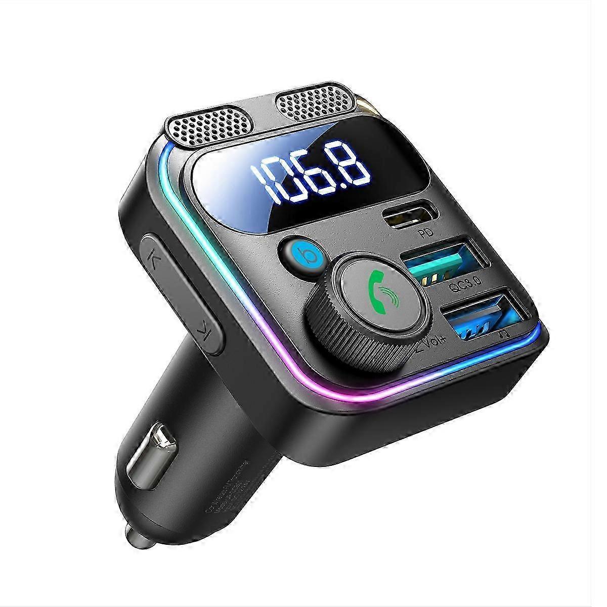 JOYROOM JR-CCB01 48W Dual-Mic Auto Wireless FM Sender