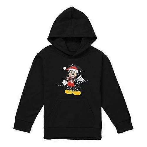 Disney Childrens/Kids Mickey Mouse Christmas Lights Pullover Hoodie