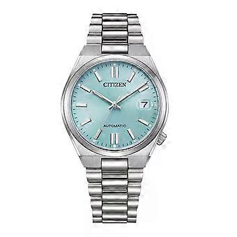 Citizen Herrenuhr Automatik 37 mm turkis (NJ0200-50L)