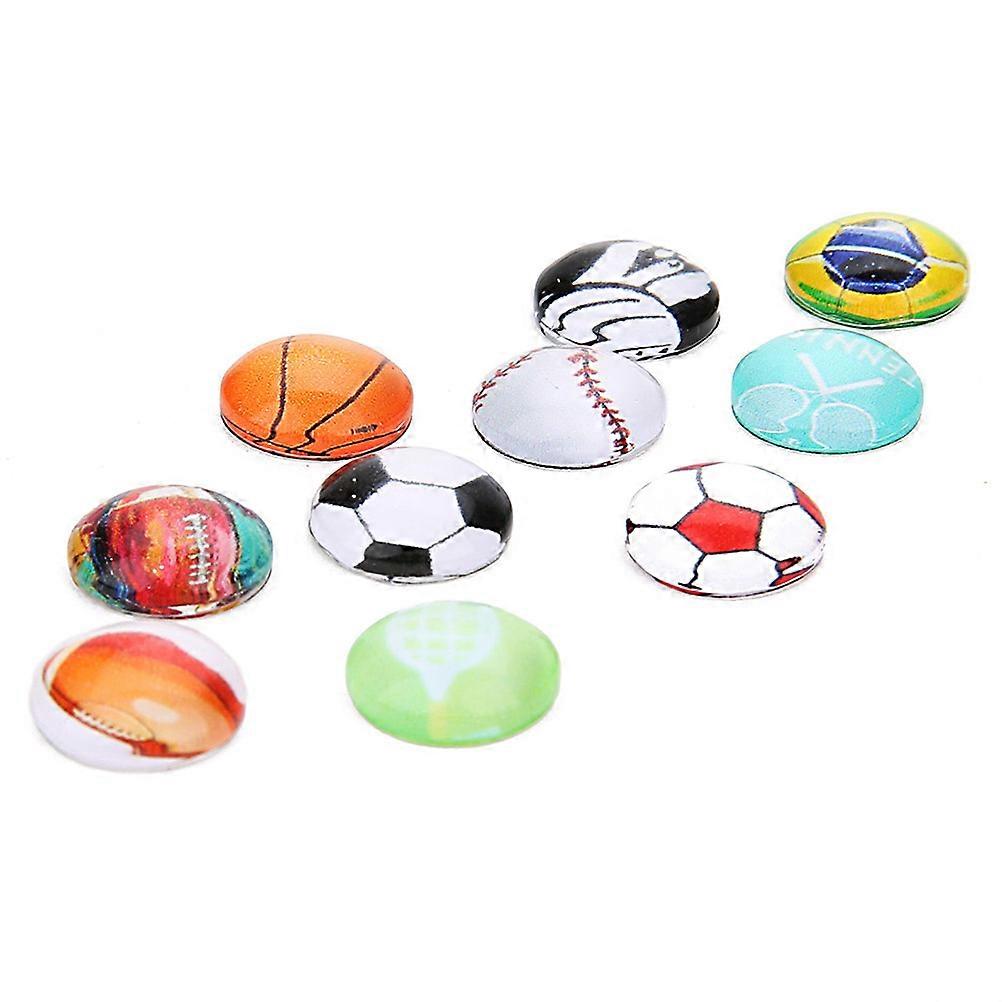 Jewelry Making Accessories Gemstone Glass for DIY 20Pcs Assorted Color