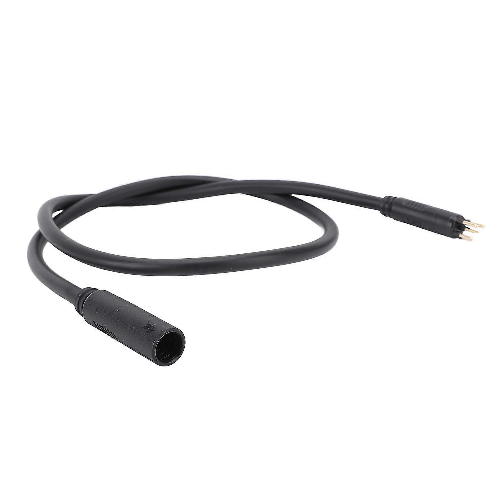 Cycle Motor Extension Cable 60cm 6-Pin Rainproof ABS Wheel