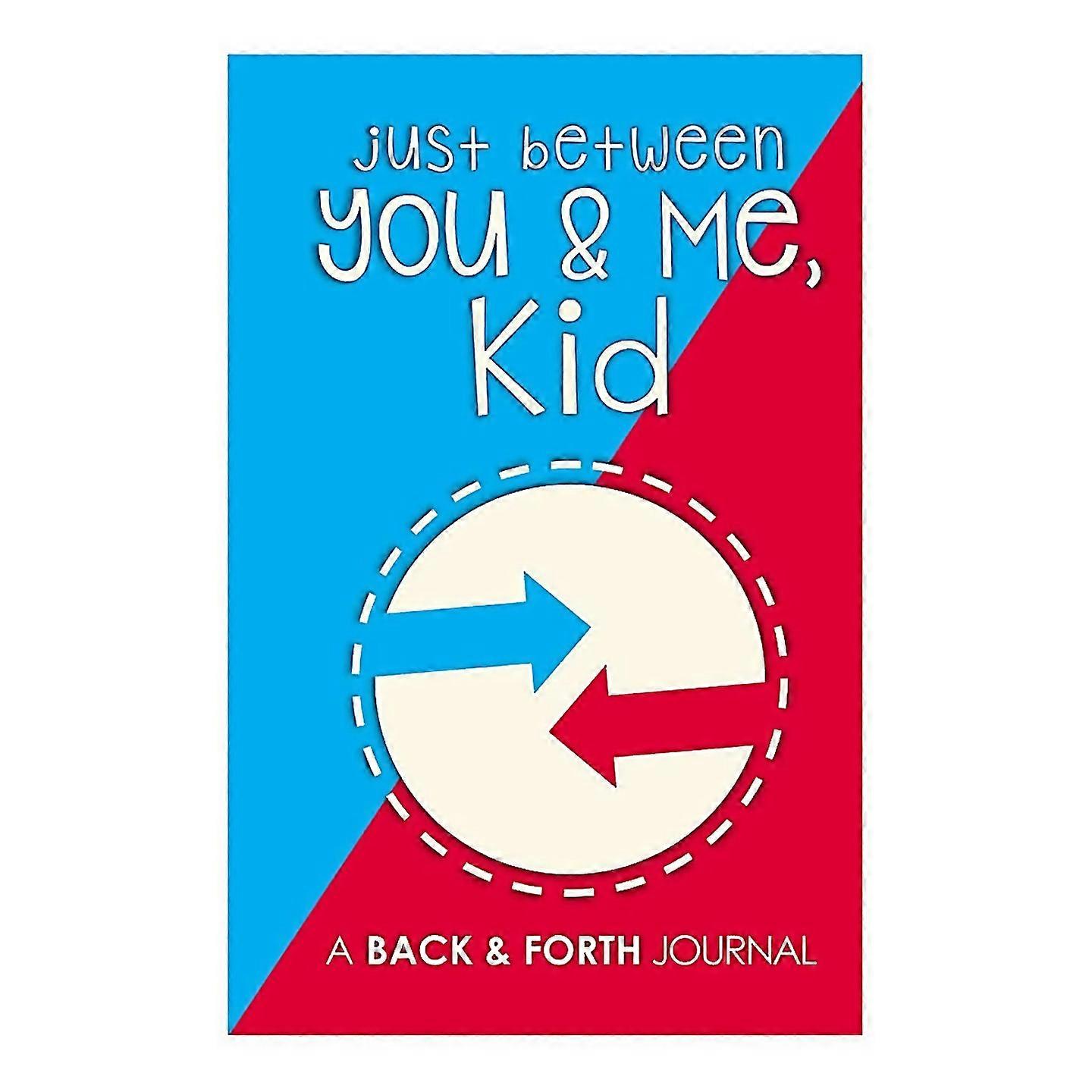 Grownup Kid Communication Diary Red Blue