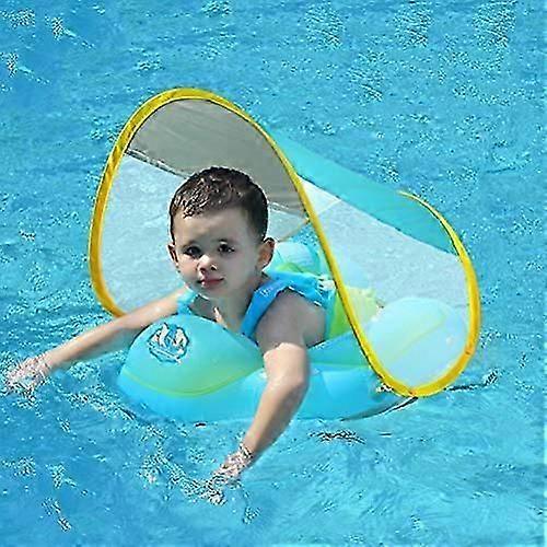Gratis simning baby uppblåsbar babysim float-hjälper barnet att lära sig sparka och simma för åldern 3-72 månad-2025