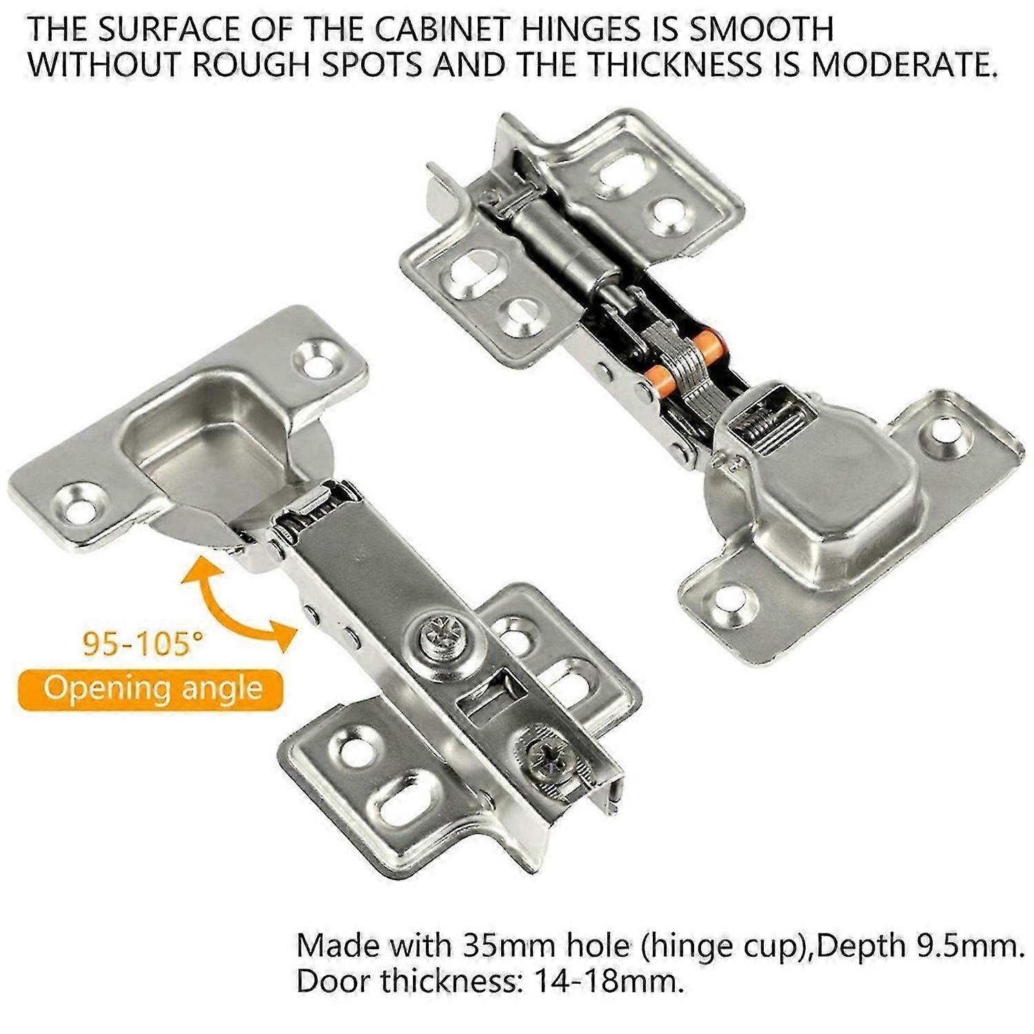 Hinges Hydraulic Cabinet Door Hinge Damper Buffer Soft Quiet Closing
