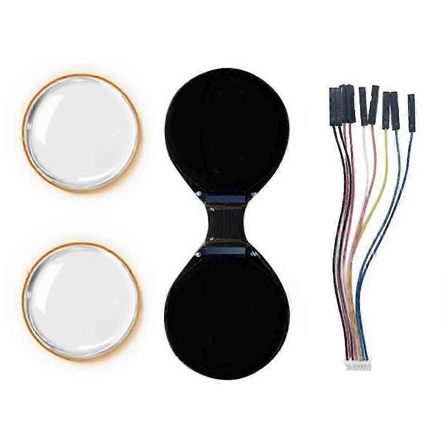 0.71 Inch Electronic EYE Round Double LCD Display Dual Screen