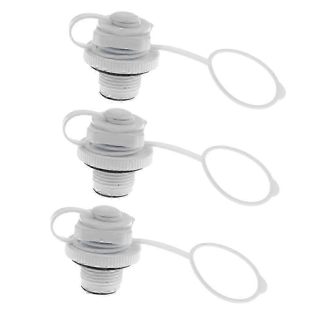 3 قطع 22mm صمام الهواء في اتجاه واحد استبدال المسمار لنفخ قارب تجمع طوف