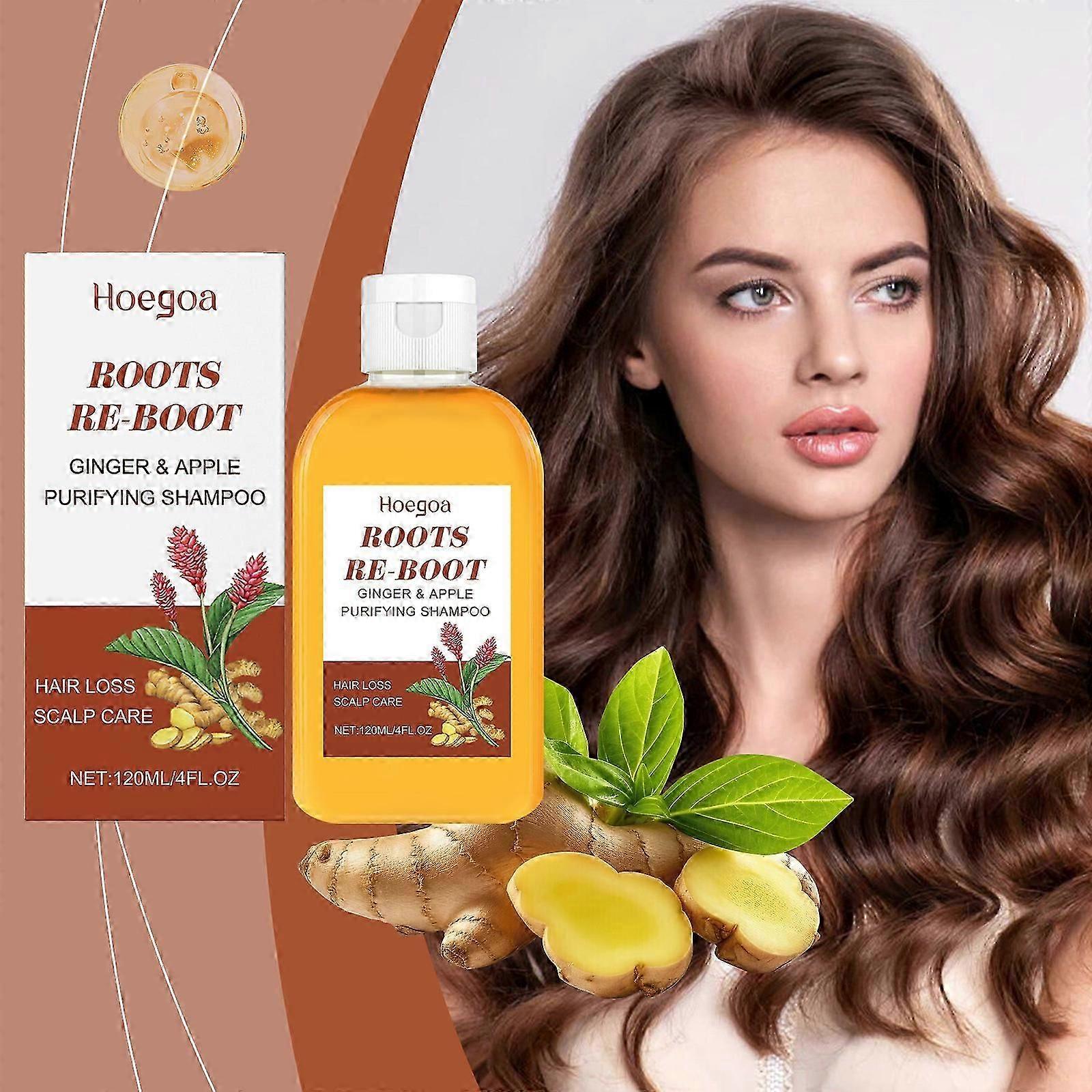 Hoegoa Refreshing and Soothing Shampoo Gently Cleanses the Scalp, Provides Refreshing Care for Strong and Resilient Hair, and Shampoo