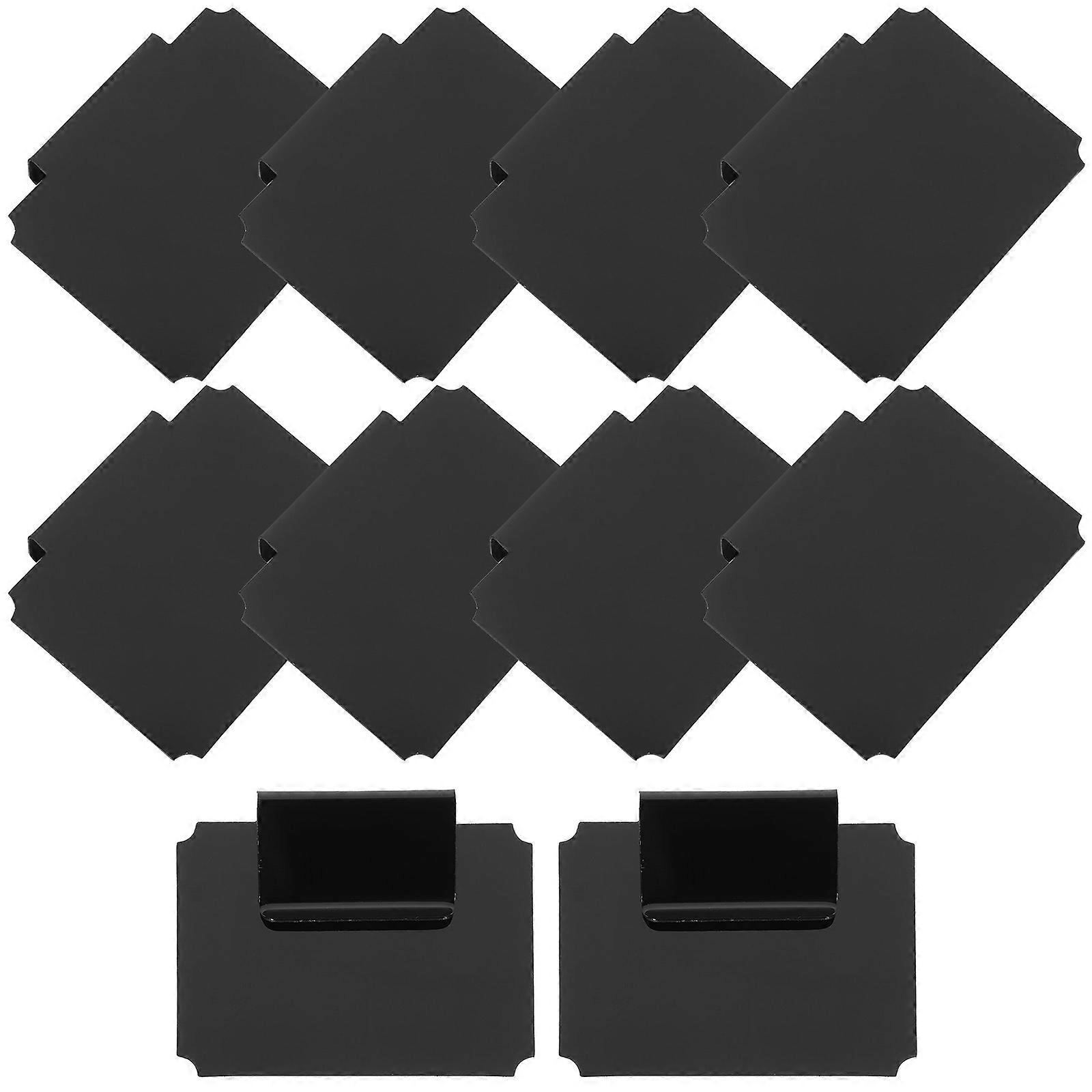 Chalkboard Label Clip for Merchandise Sign Use with 50Pcs