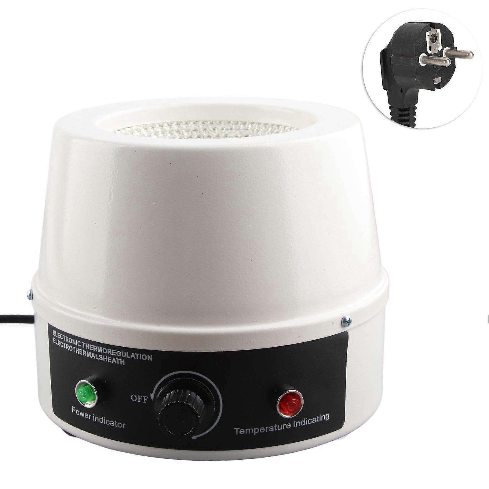 Manteau chauffant électrique thermostatique de laboratoire, contrôle de la température, 500 ml, 250 W, prise UE 220 V