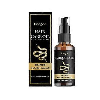 Óleo de Cuidado com o Cabelo Rosemary - Óleo Essencial Nutritivo & Hidratante para Fortalecimento do Couro Cabeludo & Cabelo - 50ml