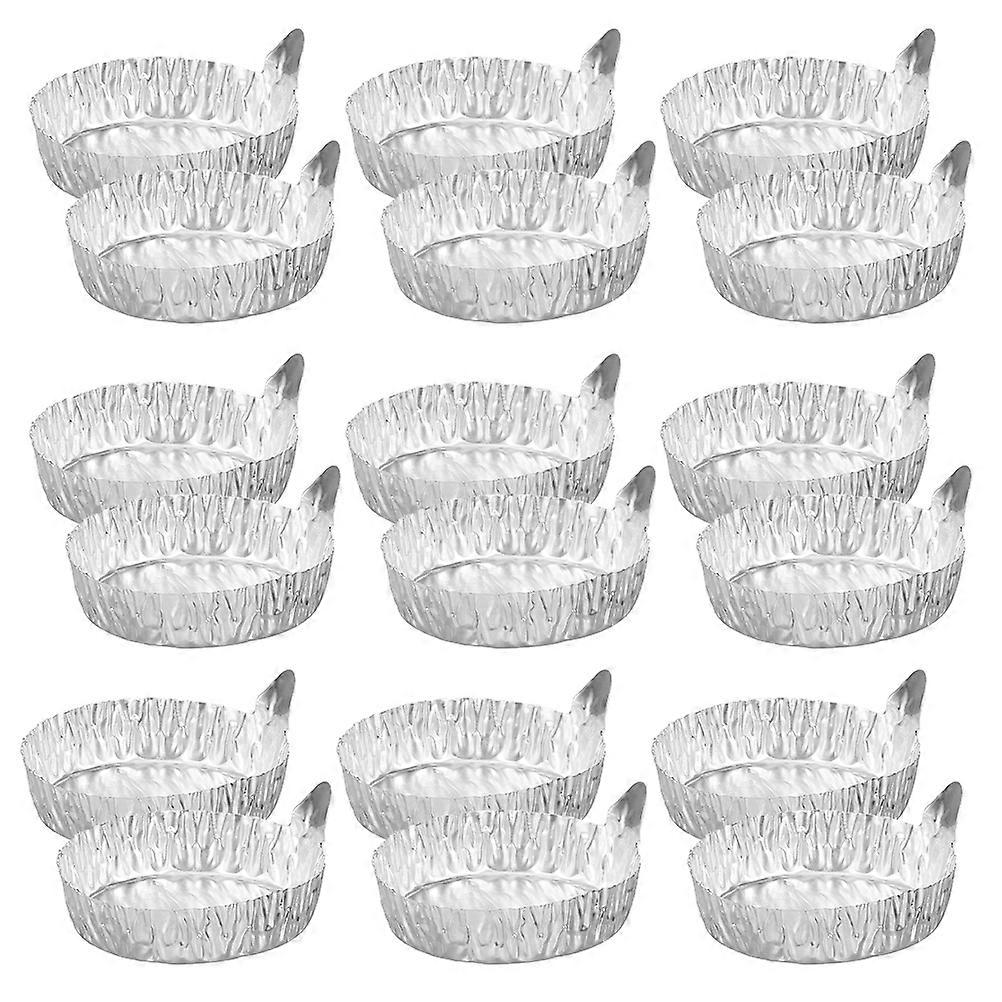 60Pcs Aluminum Foil Weighing Plates for Sample Weighing Purposes