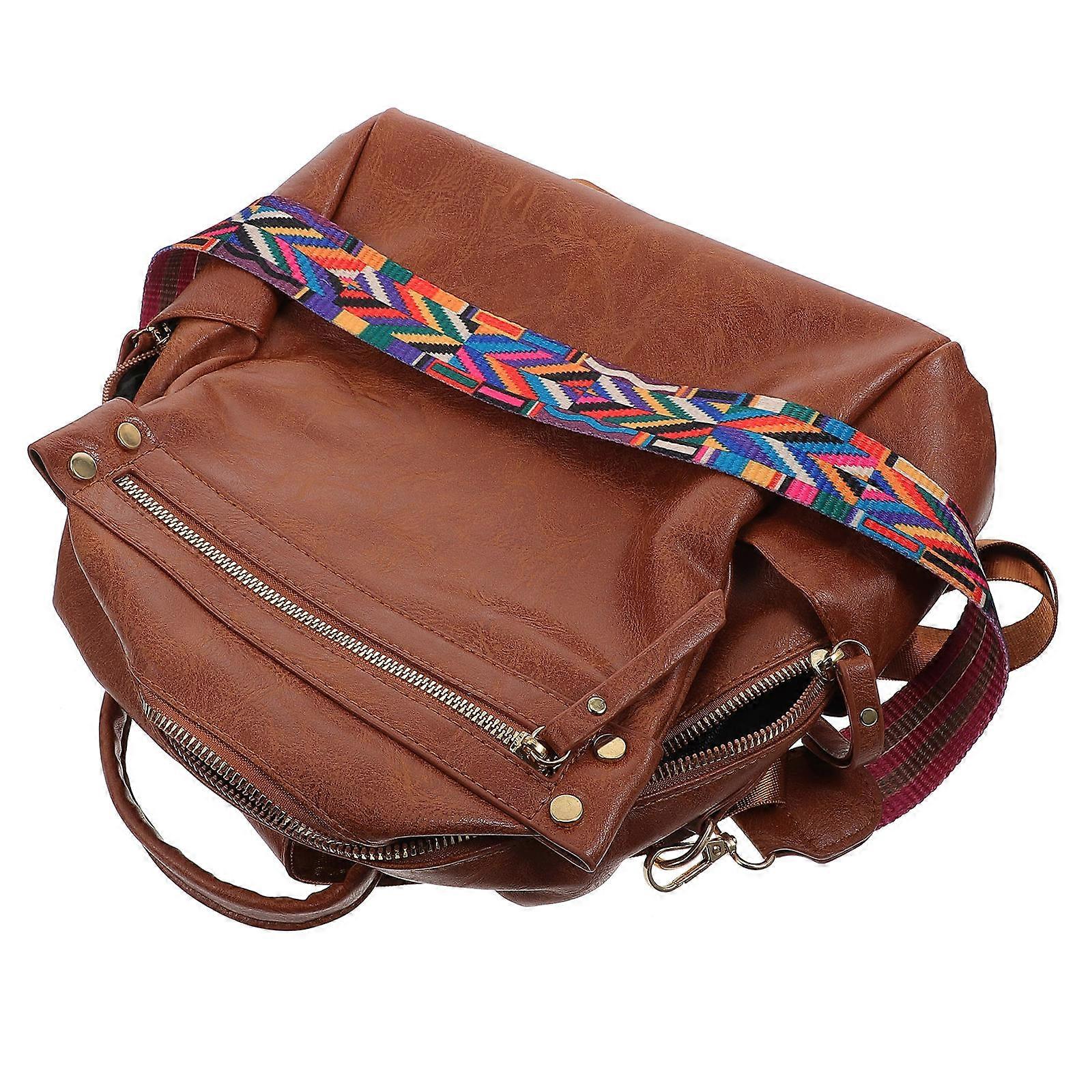 PU Material Waterproof Backpack for Travel Use 1Pcs