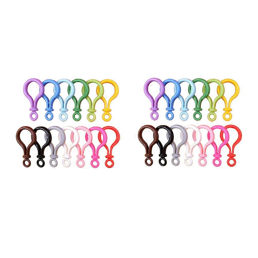 Lobster Clasp Simple Doll Hanging Clasp for Decoration 78Pcs Resin