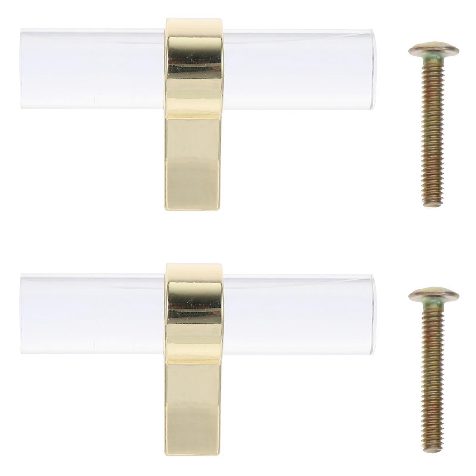 Cabinet Knobs Acrylic Dresser Knobs for Drawer Use 8Pcs Pull Handles